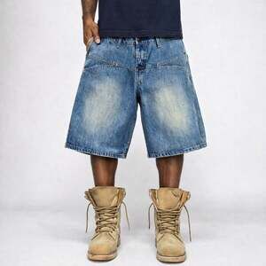 Vintage 90s Marithe Francois Girbaud Baggy JNCO Style Y2K Shorts Size 36